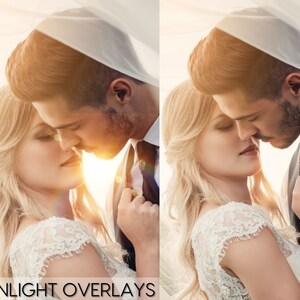 May include: A bride and groom are kissing under a veil with sunlight shining through. The image is a wedding photography overlay.