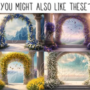 Paris Street Modern Women Drawing Arch Backdrop Kit