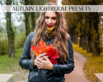 Herbst-Presets / Lightroom CC-Presets / Hochzeits-Presets / Fotobearbeitung / Herbst-Presets
