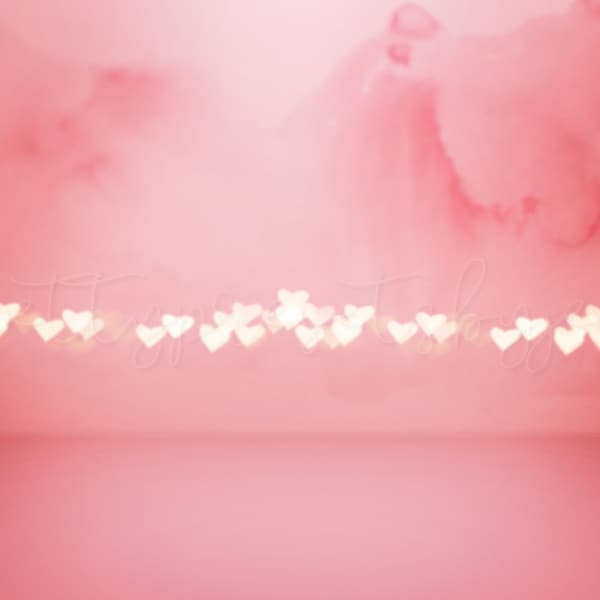 Valentine's Day Photography Backdrop, Valentines Digital Backdrop, Pink Photography Digital Background, Valentine Background, Pink Wall