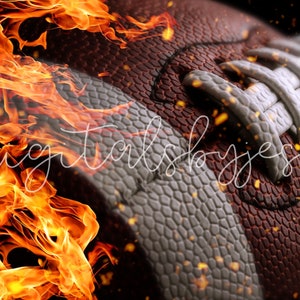 Football Background PNG, Sports Digital Background, Sports Backdrop, Football Photo Background Flames, Football Team Backdrop, Sports Images