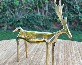 Rena moderna/minimalista - bronze fundido feito à mão