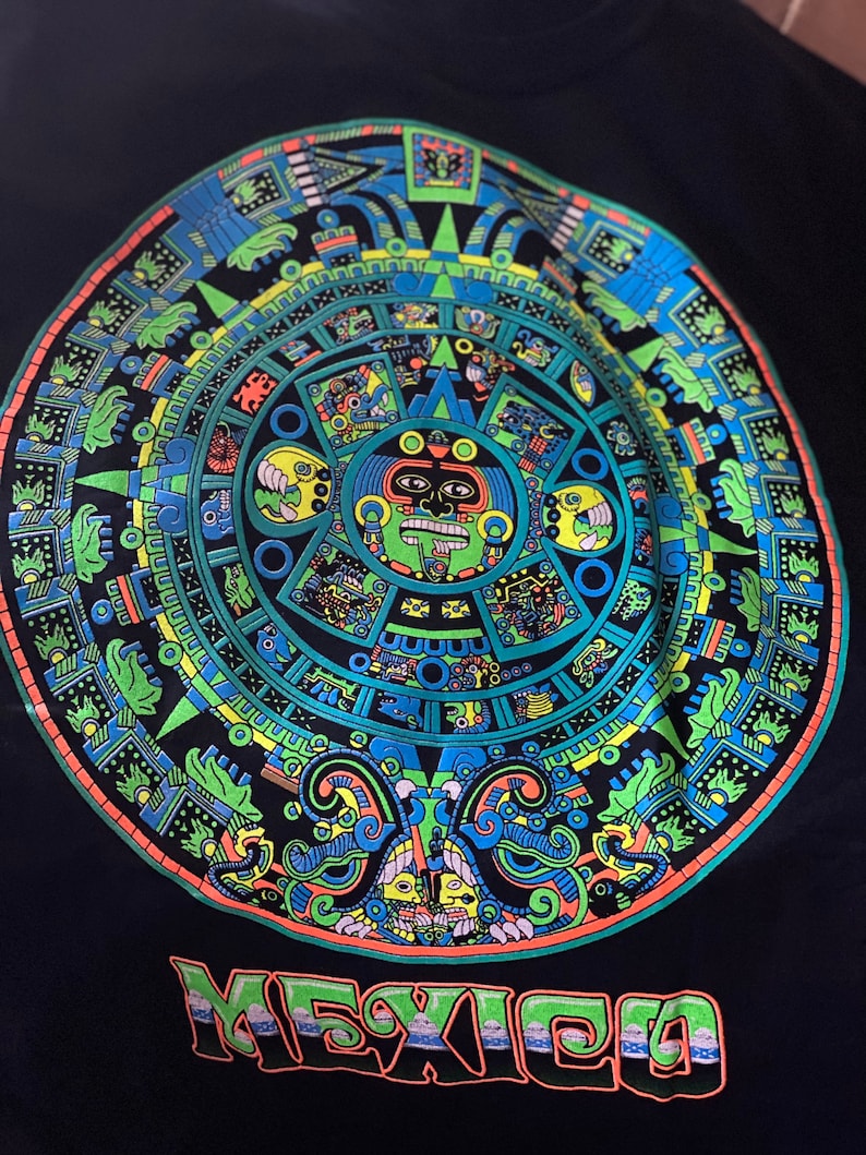Aztec Calendar t shirt