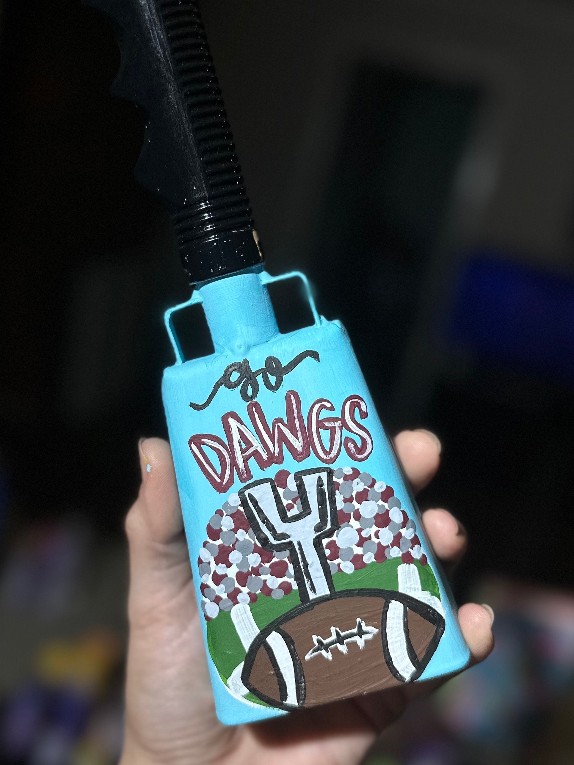 Cowbell, Sport Cowbell, Football Event Cowbell, Bulldogs Cowbell