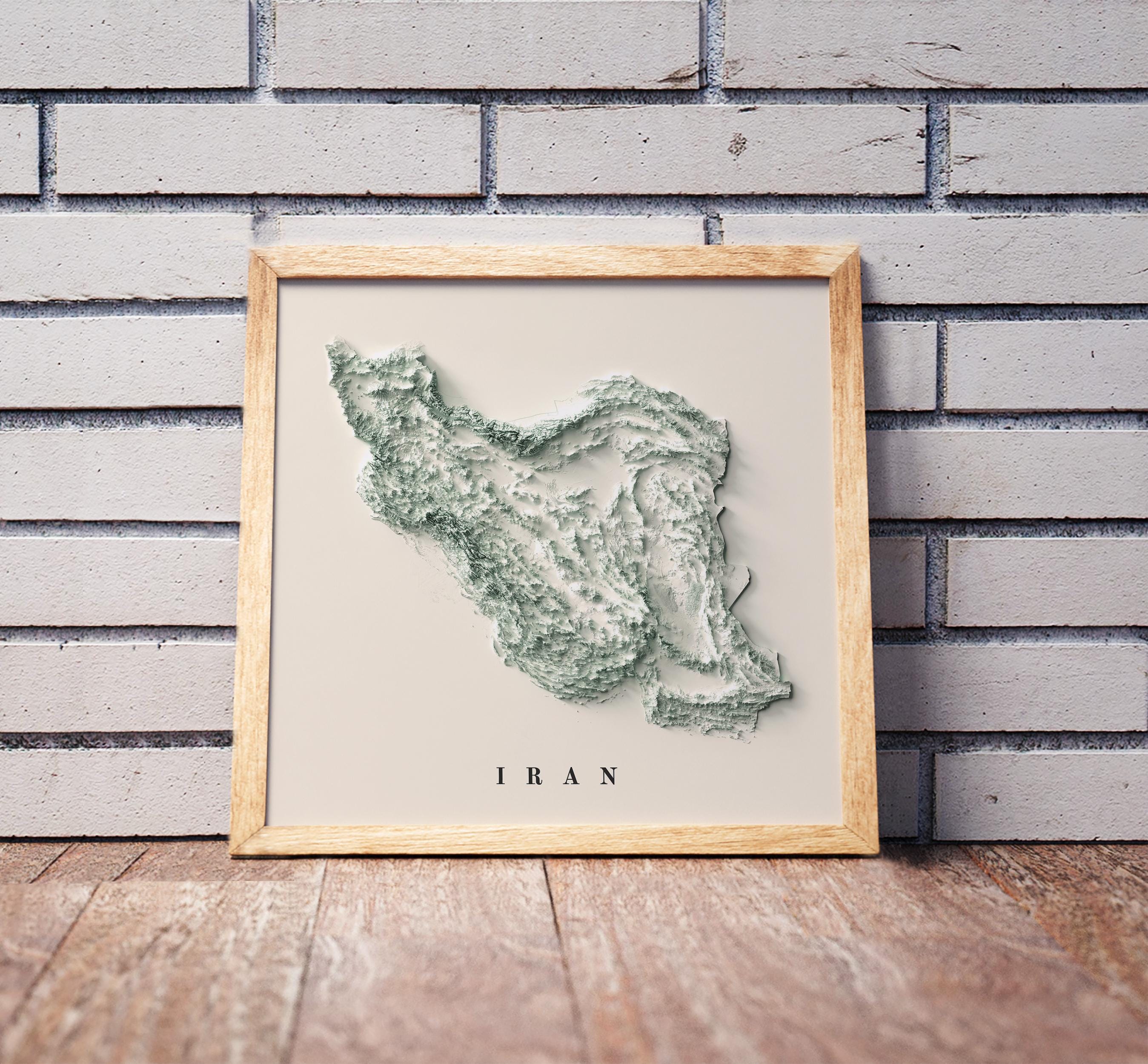 3D Houten Wandkaart van Europa 3D Houten Wandkaart van Europa