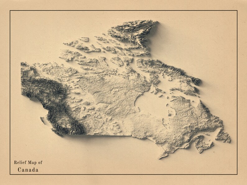 Canada Map set With Two Maps Canada - Il 794xN.4702604036 519v 