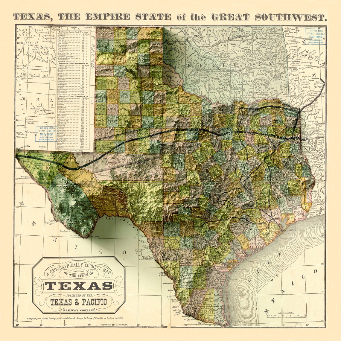 Texas Historical Commission Atlas Map 