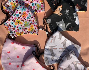 2 masks set-Matching with Mommy (Adult & Kids or Toddler)