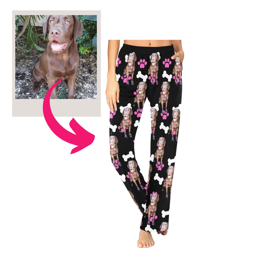 Personalized Pajama Pants / Dog Photo Pajamas / Pet Pajamas / Pet Photo