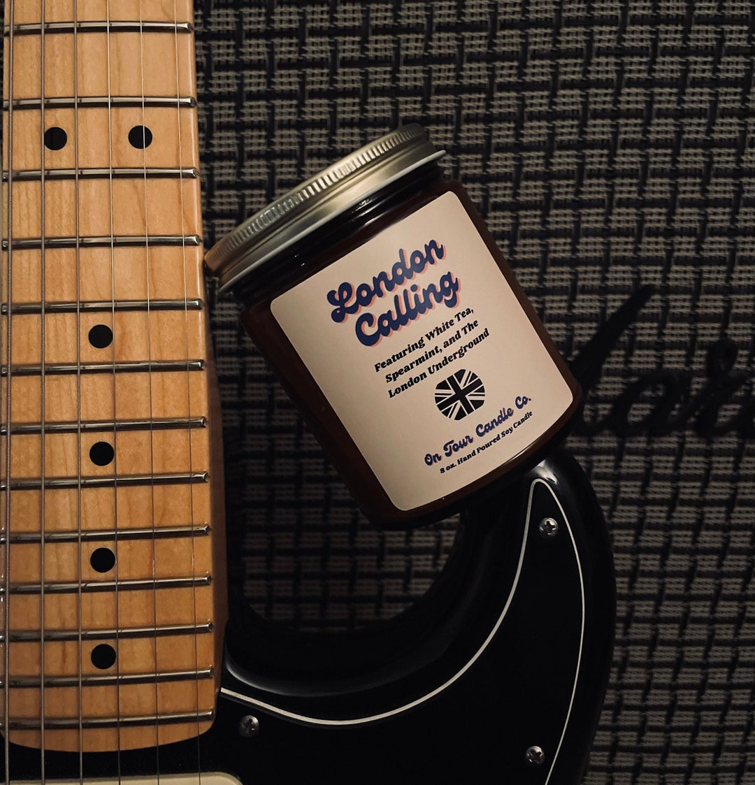 London Calling 8oz Candleworld Tour Collection on Tour Etsy