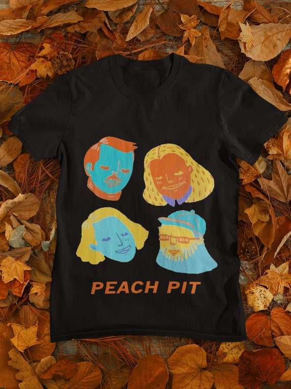 Peach Pit Band T Shirt Etsy Peach Pit Band T Shirt Etsy