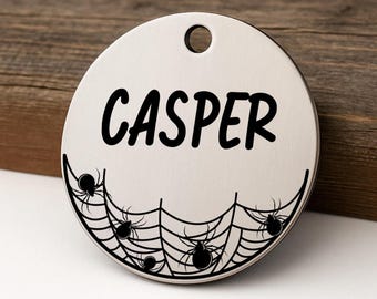 Halloween Pet ID Tag for Cats and Dogs
