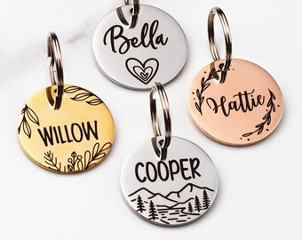 Dog Tag Dog Tag Personalized Dog Tags for Dogs Custom Dog Tag Dog Name Tag Pet Tag Pet ID Tag Dog ID Tag Puppy Tag Custom Engraved Pet Tag