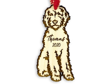 Personalized Doodle Dog Christmas Ornament - Doodle Dog Dad Mom Gift Memorial