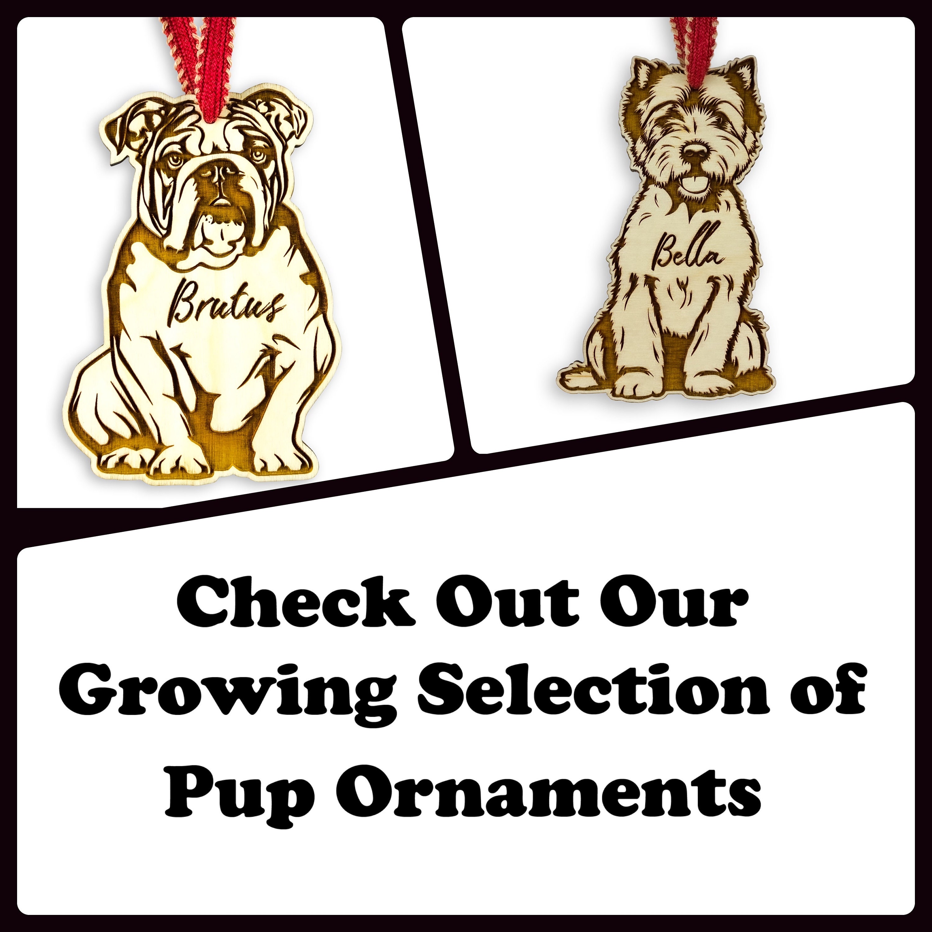 Coton De Tulear Christmas Ornament Coton De Tulear Dad Mom Etsy