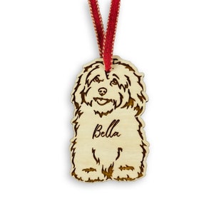 Personalized Havanese Christmas Ornament - Havanese Dad Mom Gift Memorial