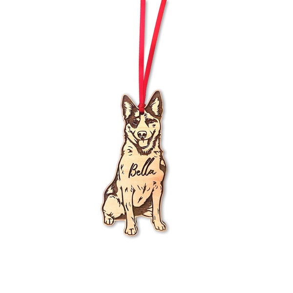 Cattle Dog Ornaments Etsy