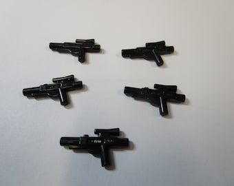 5X Pistols /& Hand Guns For Mini-figures Compatible With Lego