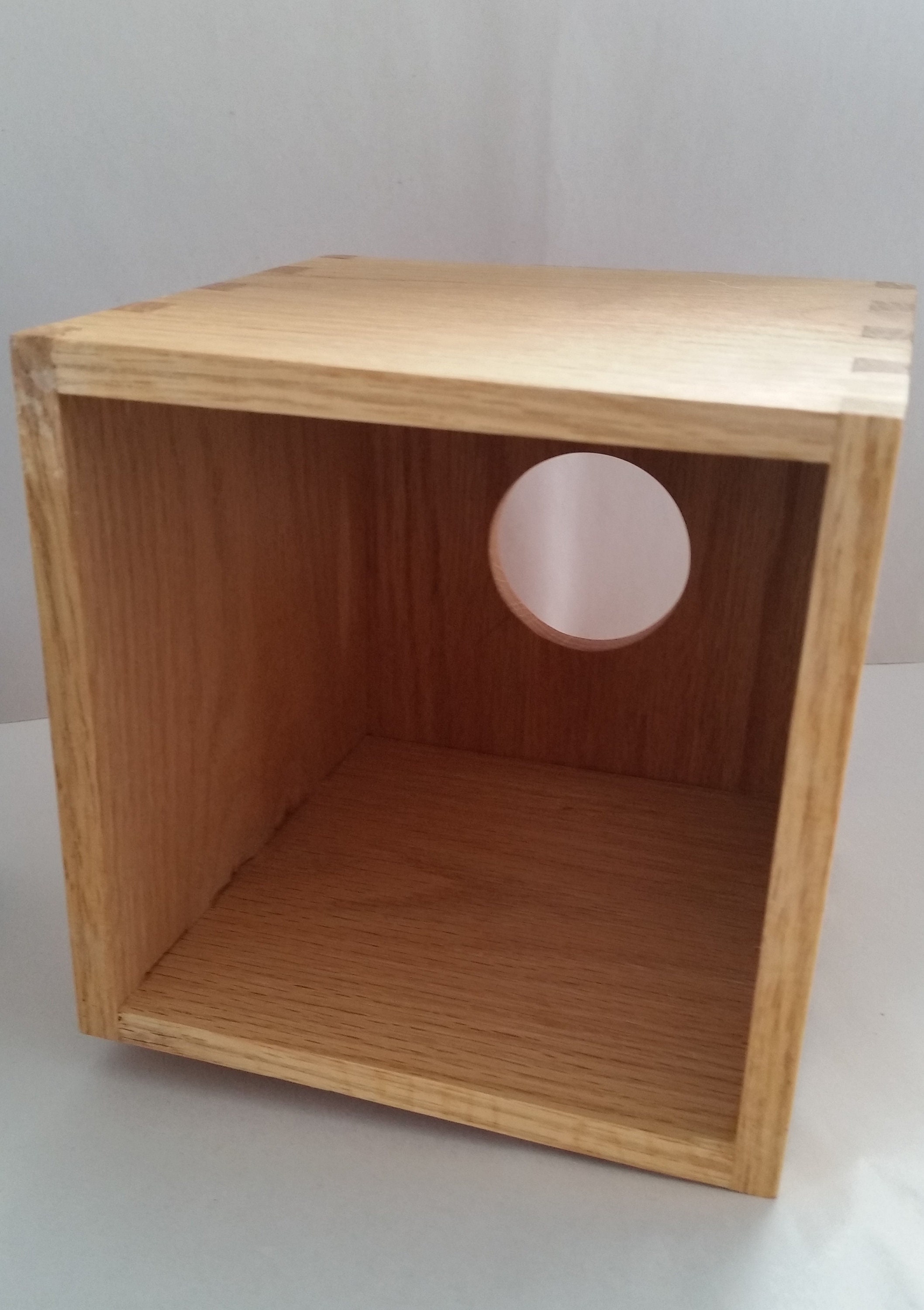 Cubierta de la caja de tejido 5 1/4 Madera de roble | Etsy