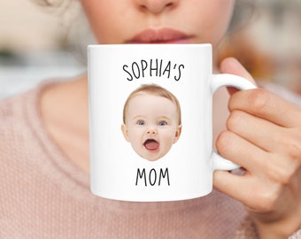 Custom Baby Face Mug / Mug For New Mom / Mug With Baby Face / First Mothers Day Mug / New Mom Birthday Gift / First Mothers Day Gift