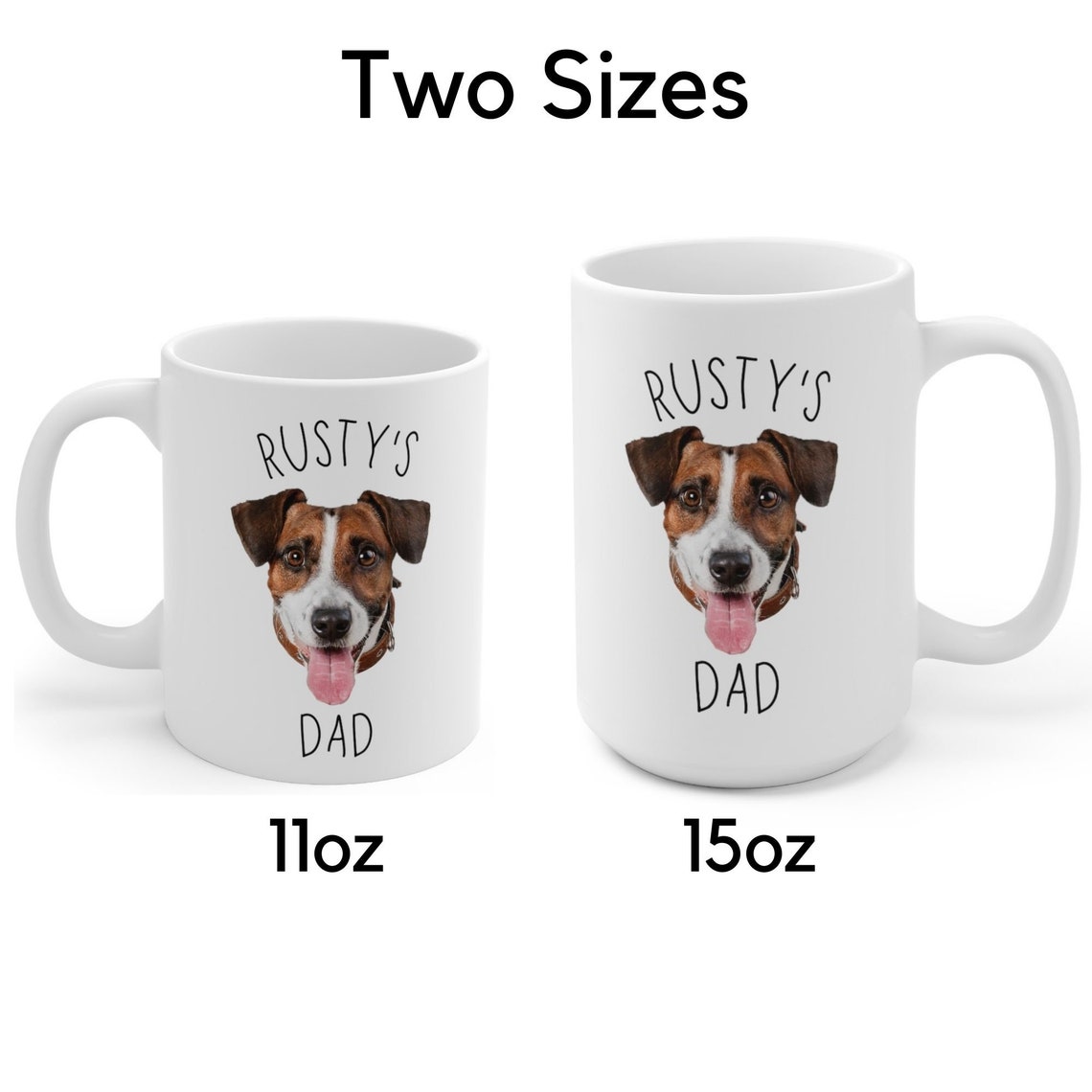 Dog Face Mug / Custom Dog Mug / Personalized Dog Mug / Dog Mom Etsy