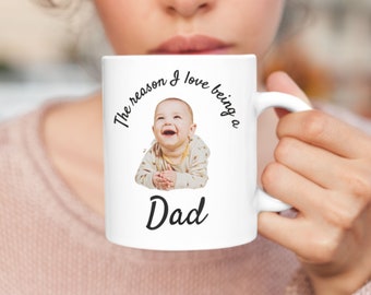 New Dad Mug / First Time Dad Mug / New Dad Gift From Wife / New Daddy Mug / Dad Coffee Mug / Daddy Mug / Baby Announcement / Baby Dad Mug