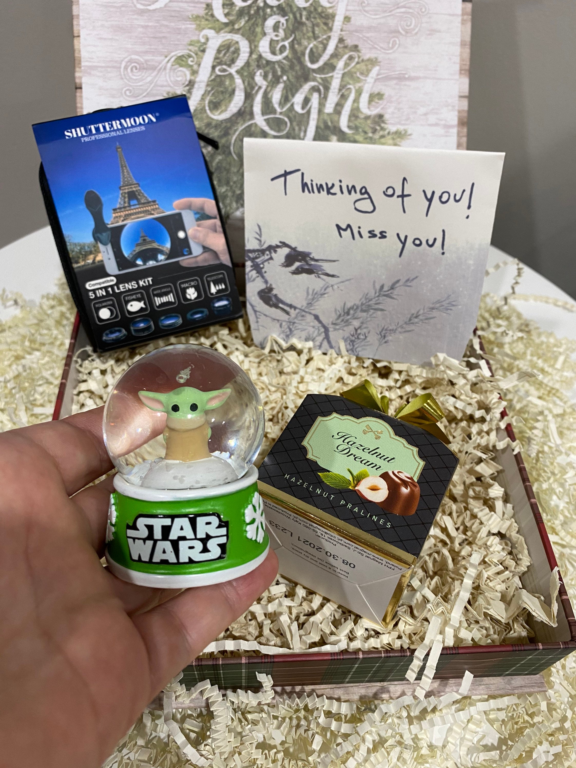 Baby Yoda Gift Basket Baby Yoda Mandalorian Series The Child Etsy