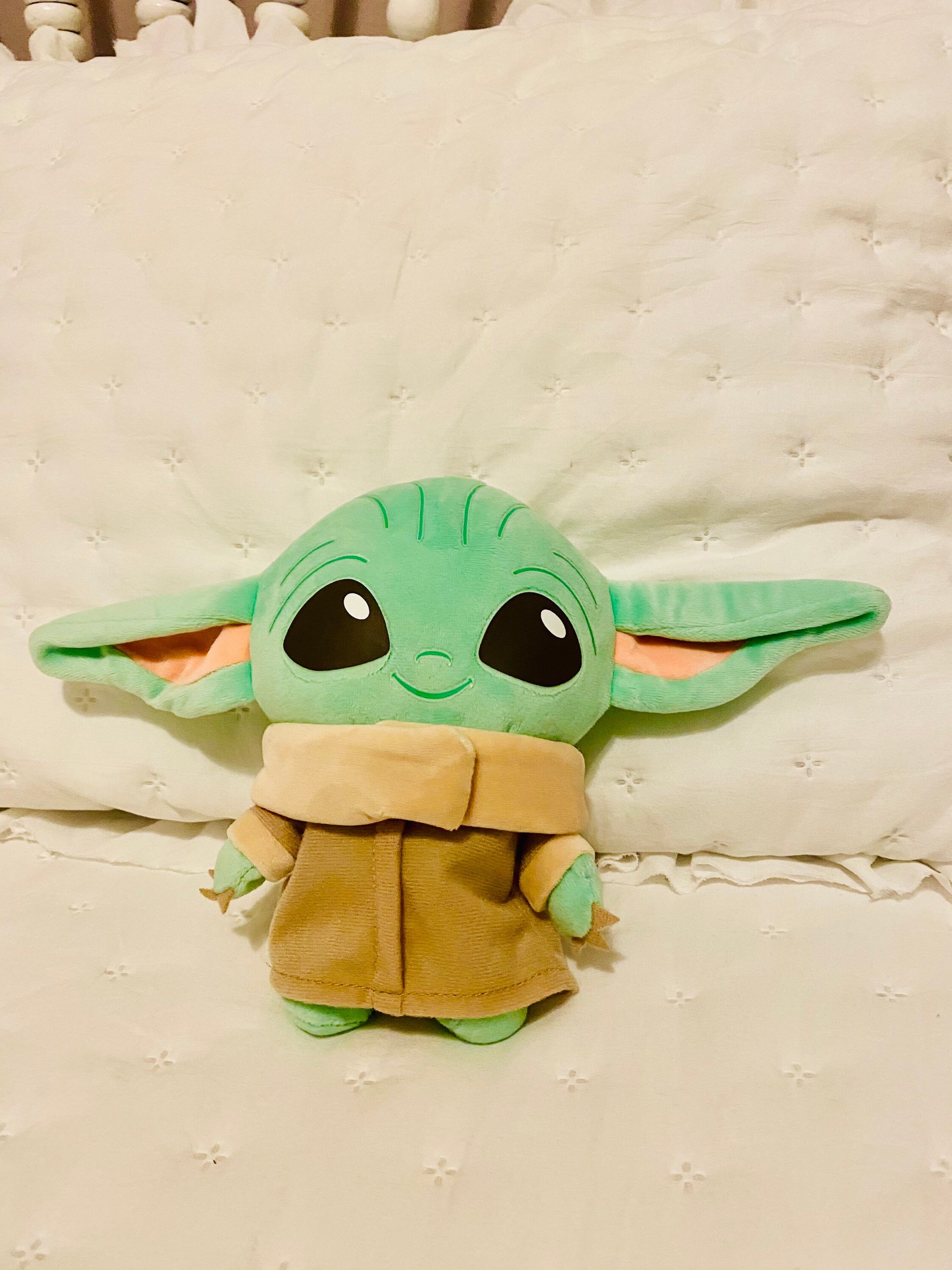 Christmas Baby Yoda Plush Toy Gift Mandalorian Gifts for Girls Etsy UK