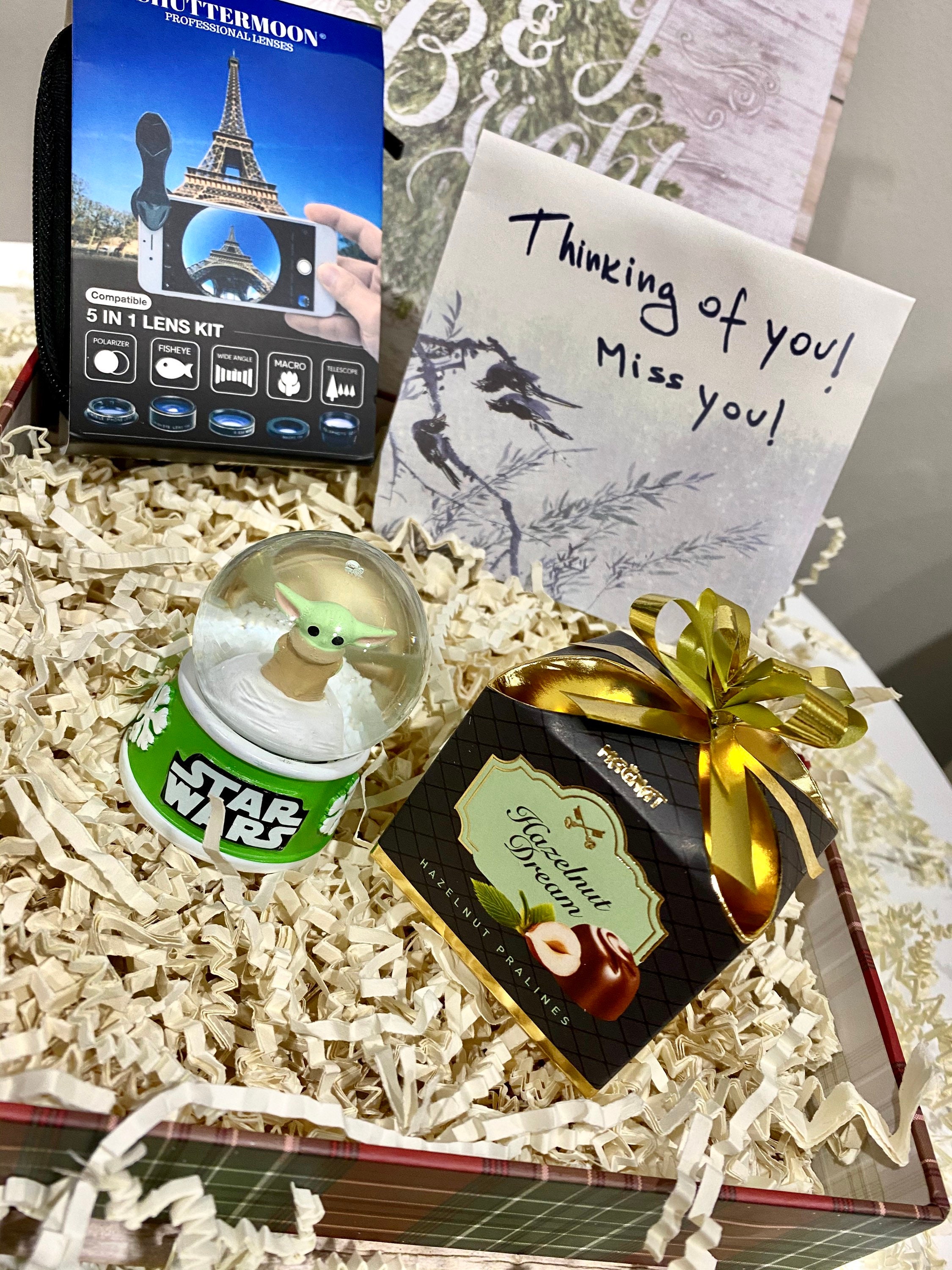 Baby Yoda Gift Basket Baby Yoda Mandalorian Series The Child Etsy