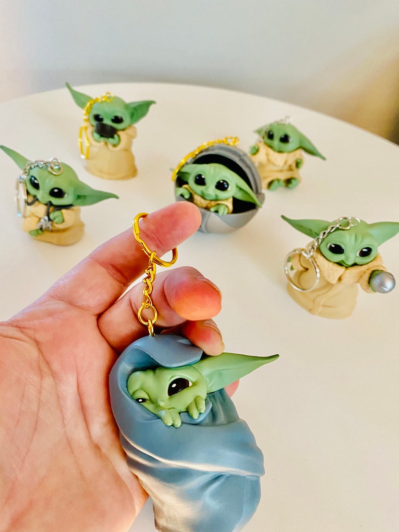 baby yoda rear view mirror