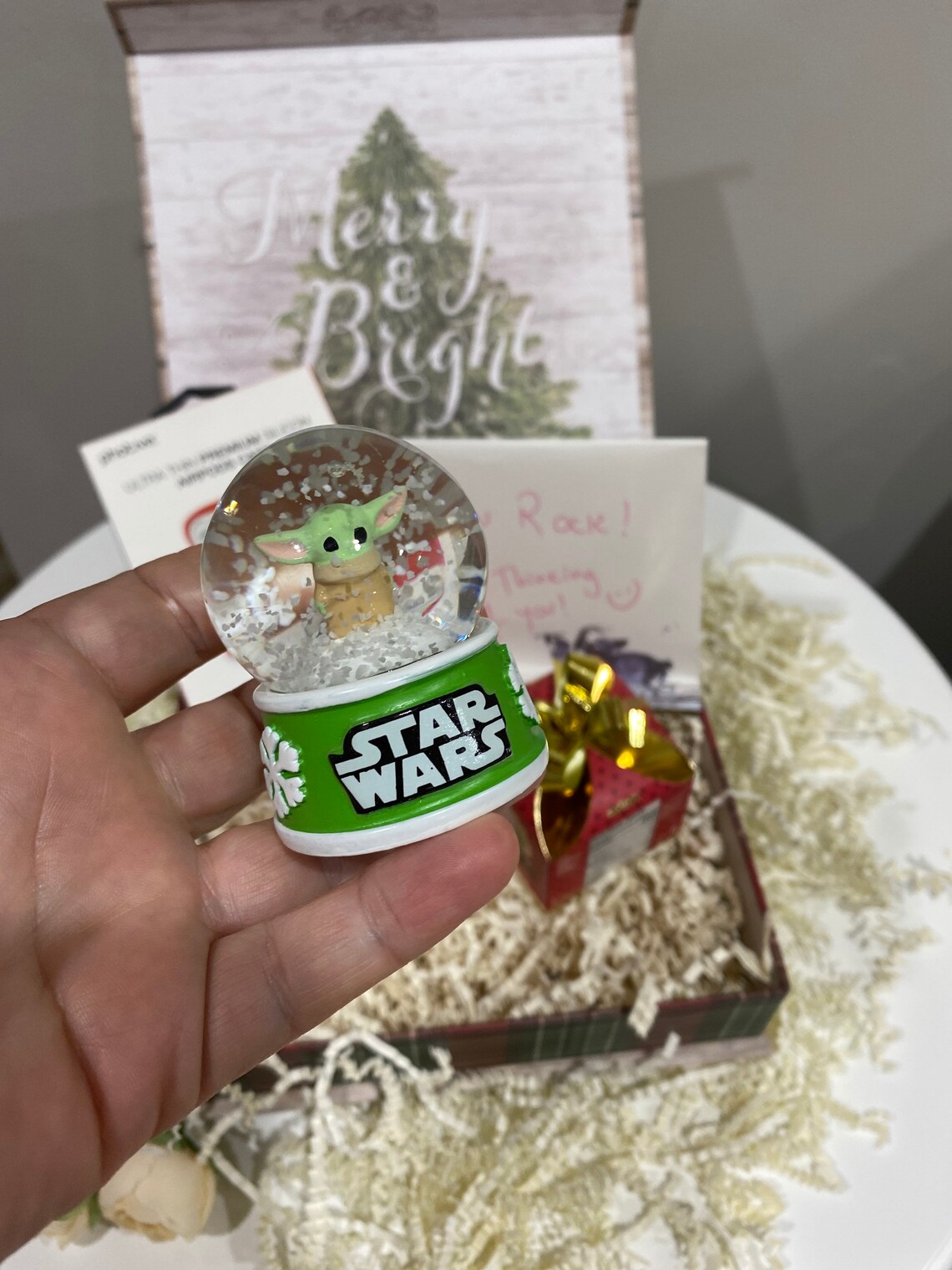 Baby Yoda Gift Basket Baby Yoda Mandalorian Series The Child Etsy