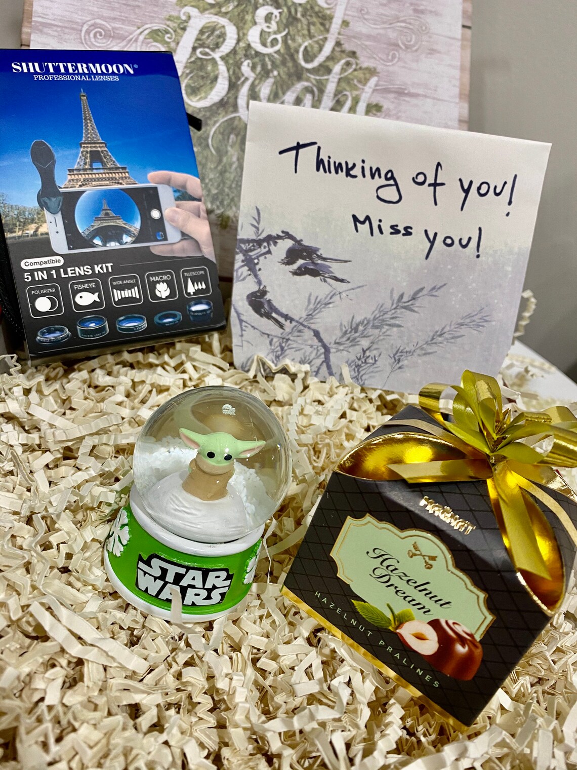 Baby Yoda Gift Basket Baby Yoda Mandalorian Series The Child Etsy