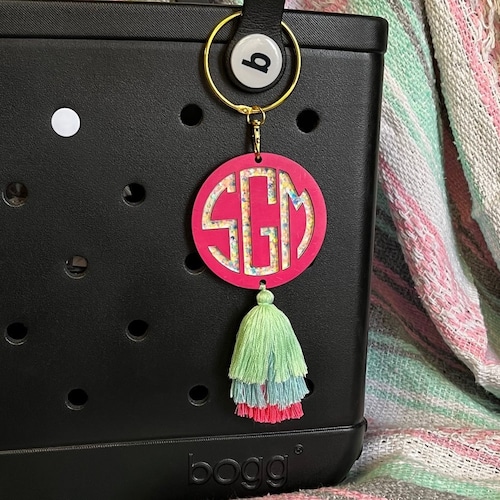 Initial Bag Charm/ Bogg Charm/ Bag Charms / Bogg Bag Charm / Etsy