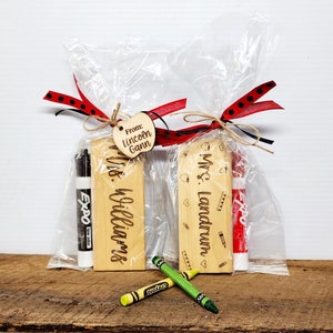 Personalized Whiteboard or Chalkboard Eraser with Expo Marker Gift Set, Eraser Gift, Teacher Appreciation Gift, Gift for Teachers