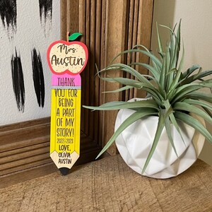 Teacher Gifts - Personalized Bookmark for Educators, Gift for Teacher, Teacher Appreciation, 2025 Teacher Appreciation Gift, 2024-2025