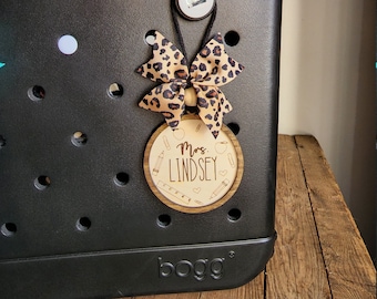Dije de madera para bolso de maestro/Regalo para maestro/Regalo de agradecimiento para maestro/Regalo para maestro/Accesorio para maestro