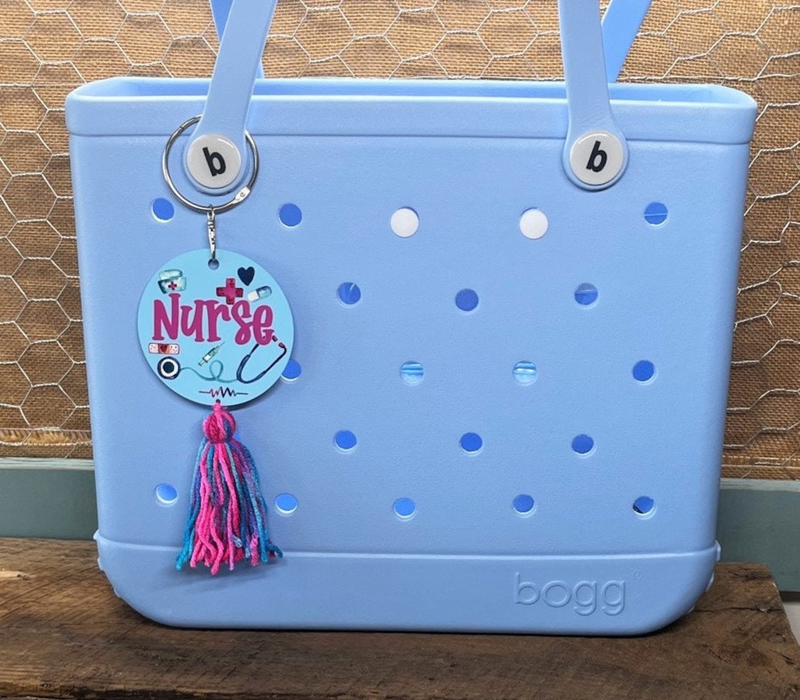 Nurse Bogg Bag Charm/ Nurse Backpack Charm Etsy