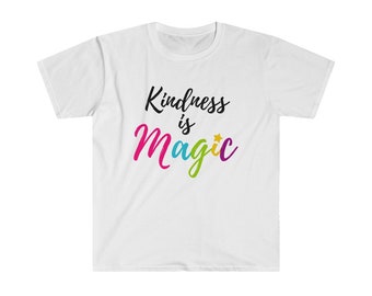 Kindness is magic Unisex Softstyle T-Shirt