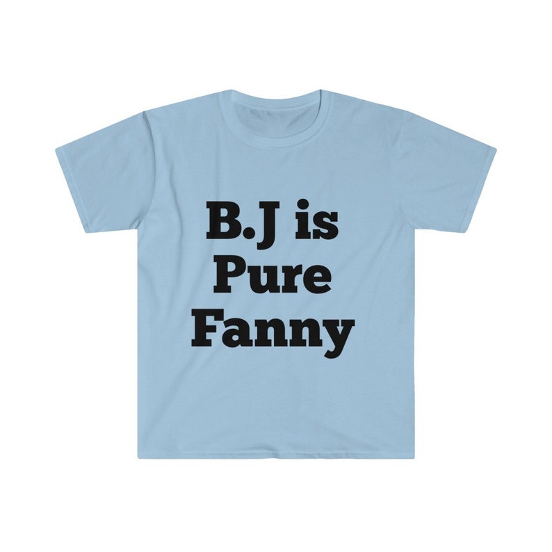B.J is pure fanny Unisex Softstyle T-Shirt, Boris Johnson Tee image 8