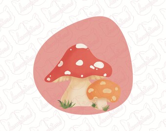 Shroomies Digital Download | Whimsical Mushroom Art | Instant Printable