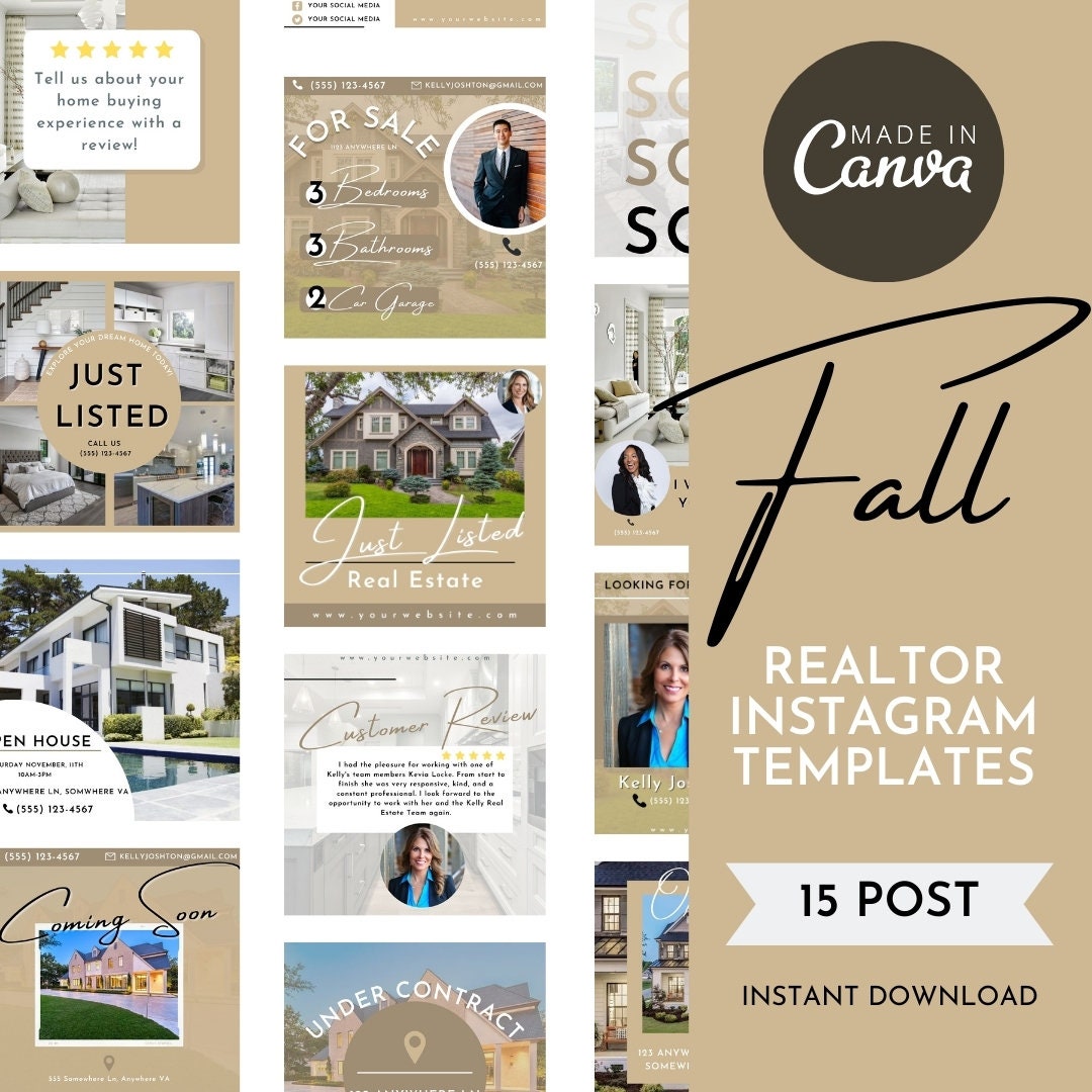Fall 15 Real Estate Instagram Posts | Social Media for Real Estate ...