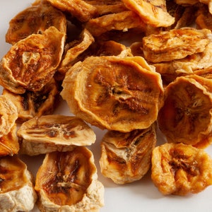 Sweet & Crunchy Dehydrated Banana Chips