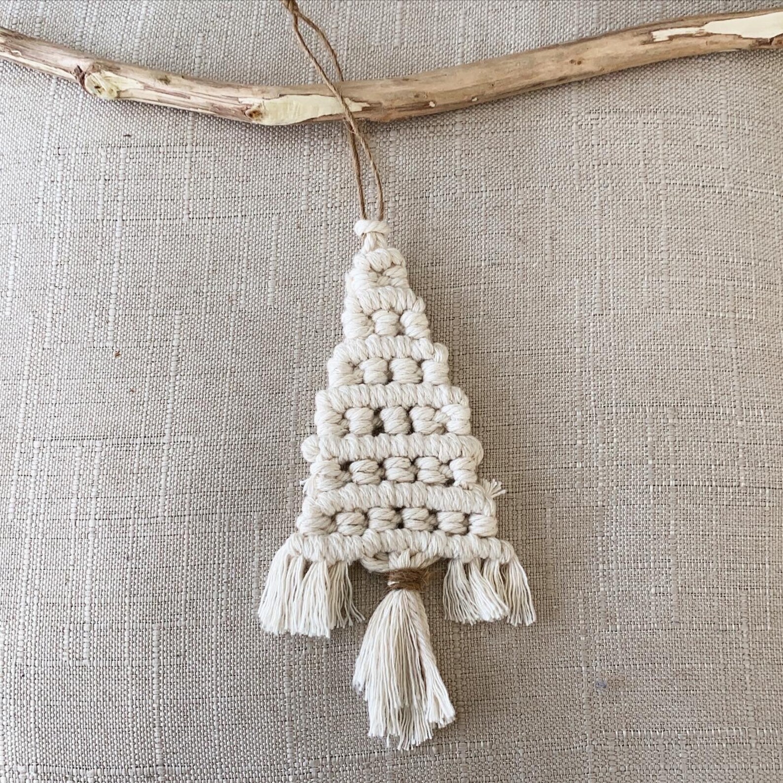Handmade Christmas Ornaments Macrame Christmas Decor Etsy