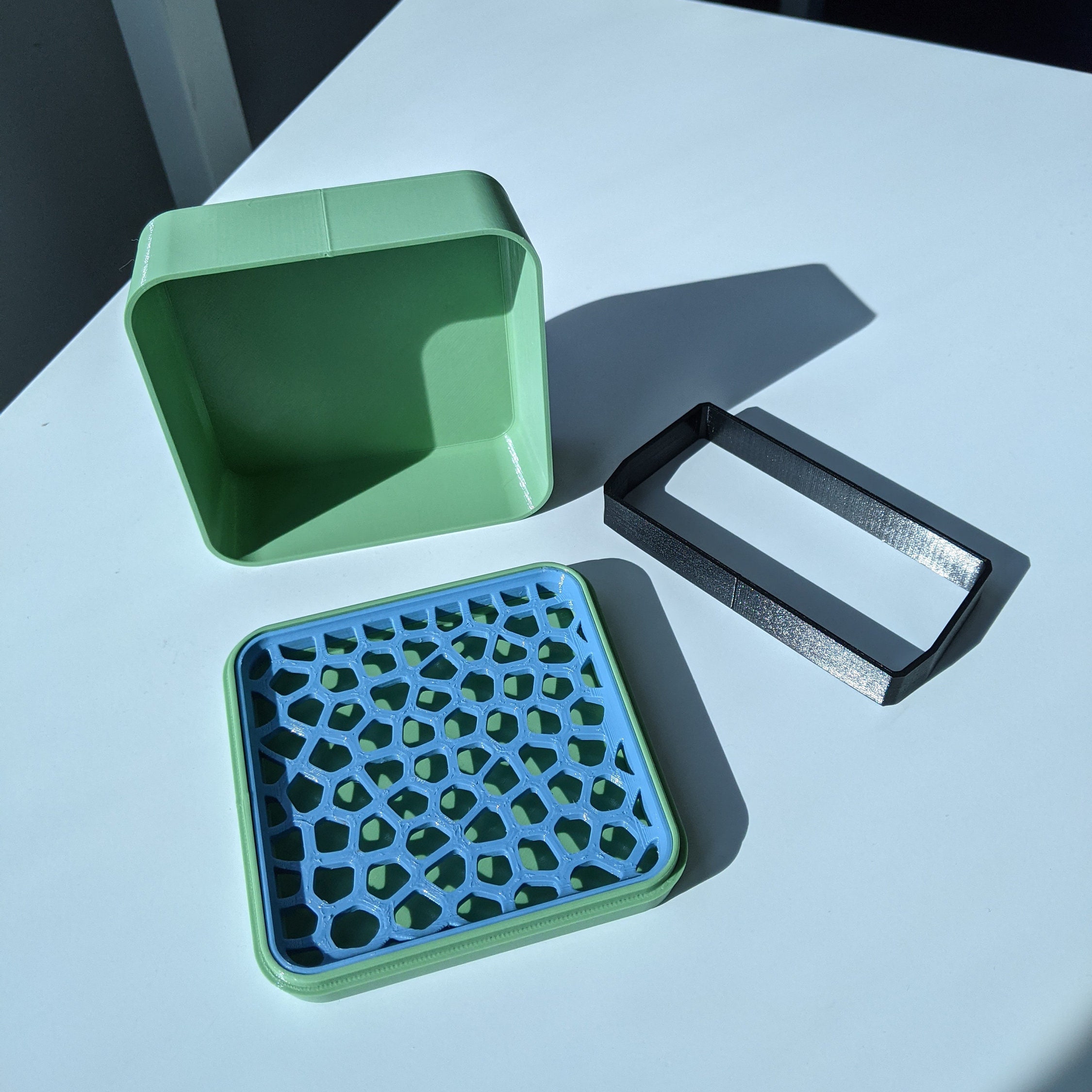 Travel or In Shower Soap / Shampoo bar container for large Etsy