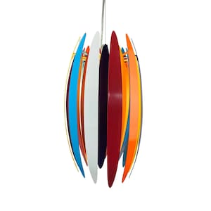 JAWS - Multicolor Ceiling light - Frandsen Light - Denmark - 1980s - Vintage - Colorful