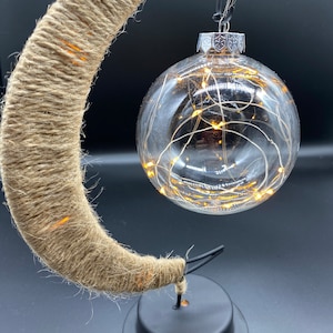 Moon lantern night light | Modern lamp | Designer lamp | Lunar lamp