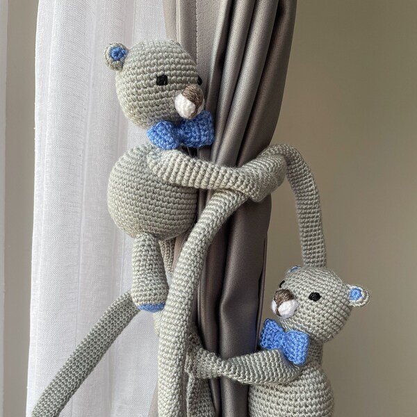 Curtains Holder Etsy