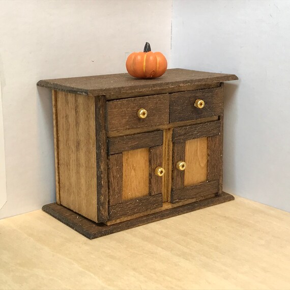 Dining Room Sideboard Twotoned Finish Dining Room Set Etsy