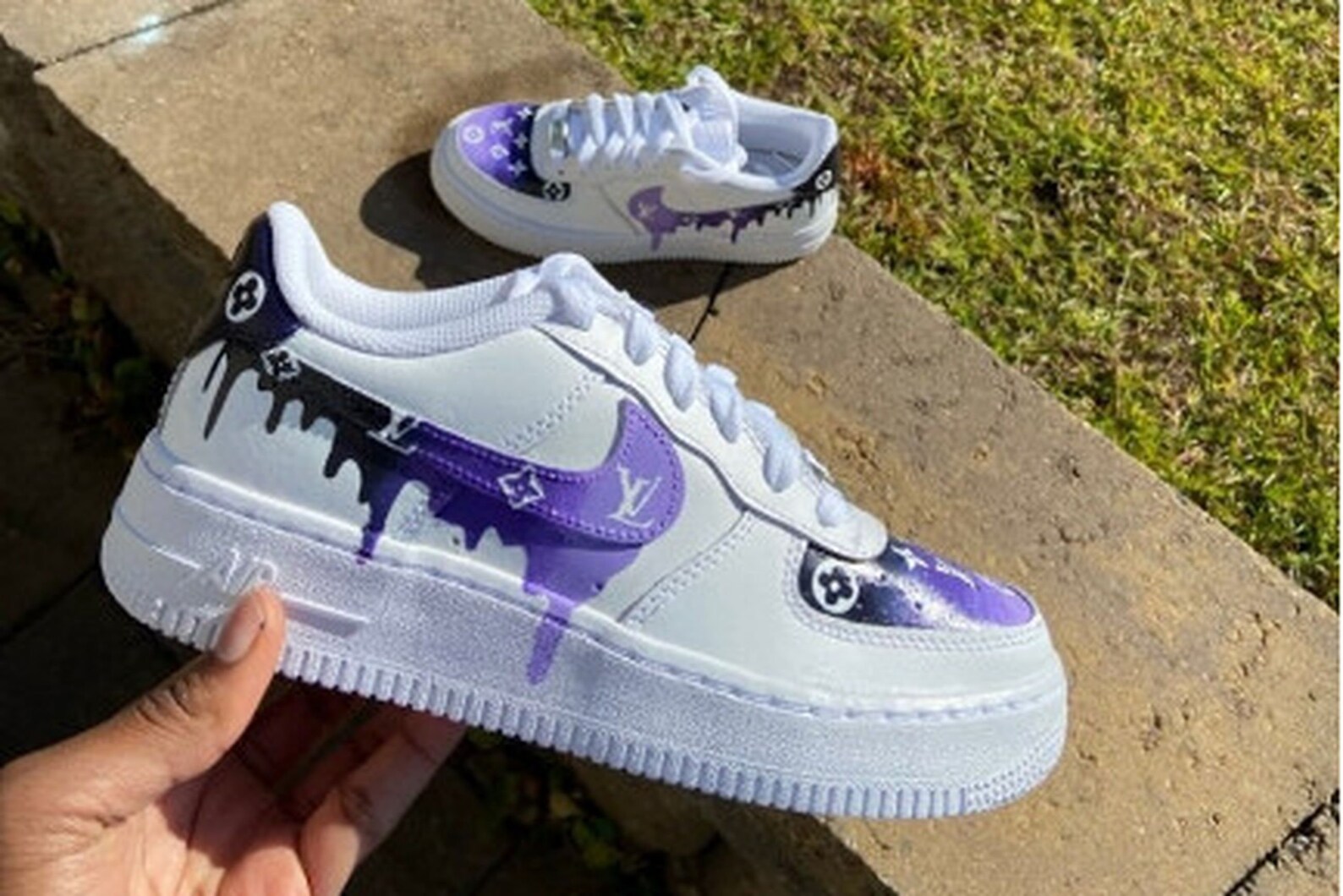 drippy air force ones