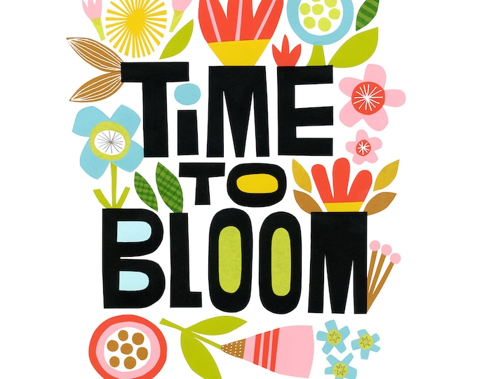 TIME TO BLOOM - Etsy